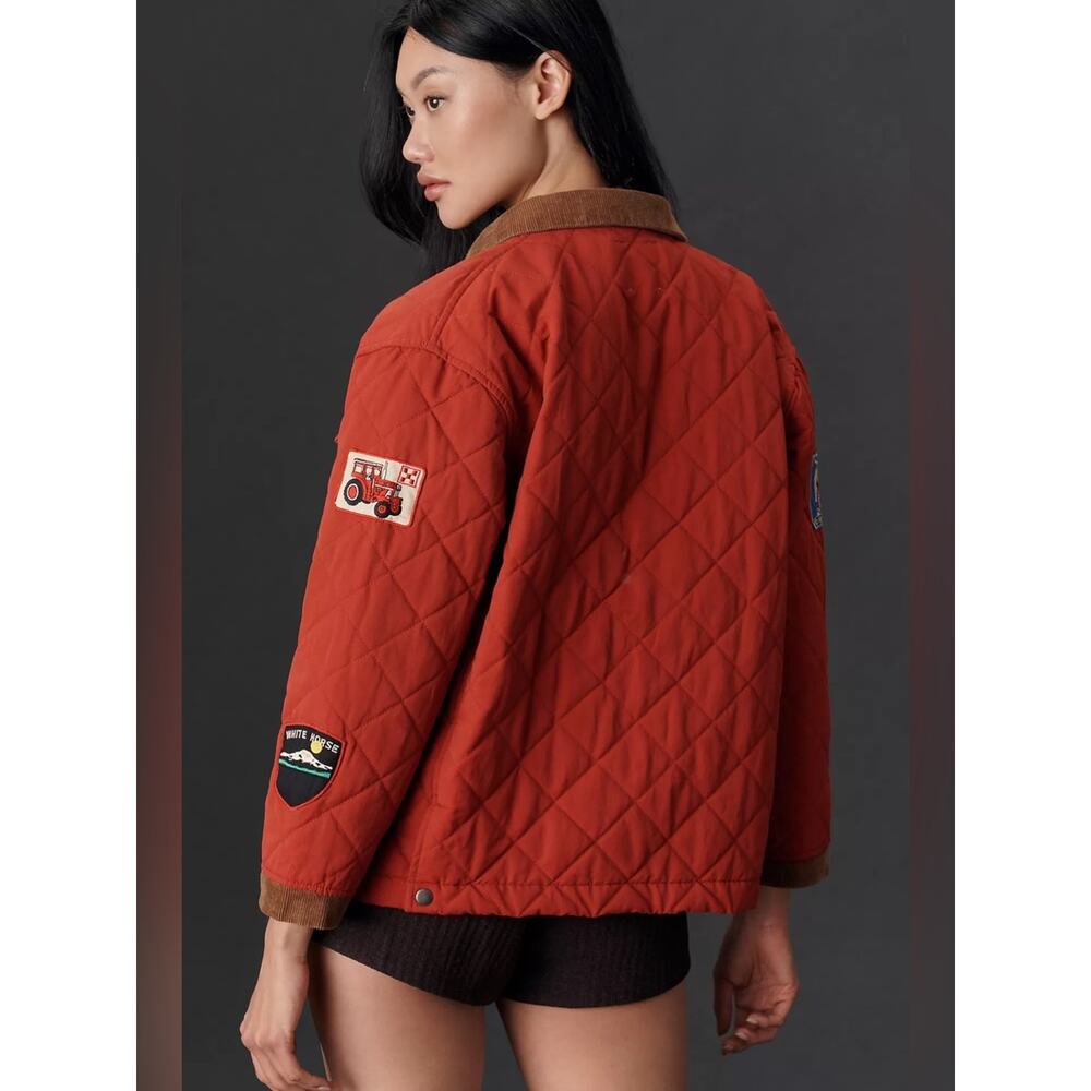 FOUND Farmstead Quilt Patch Jacket - Picture 2 of 7